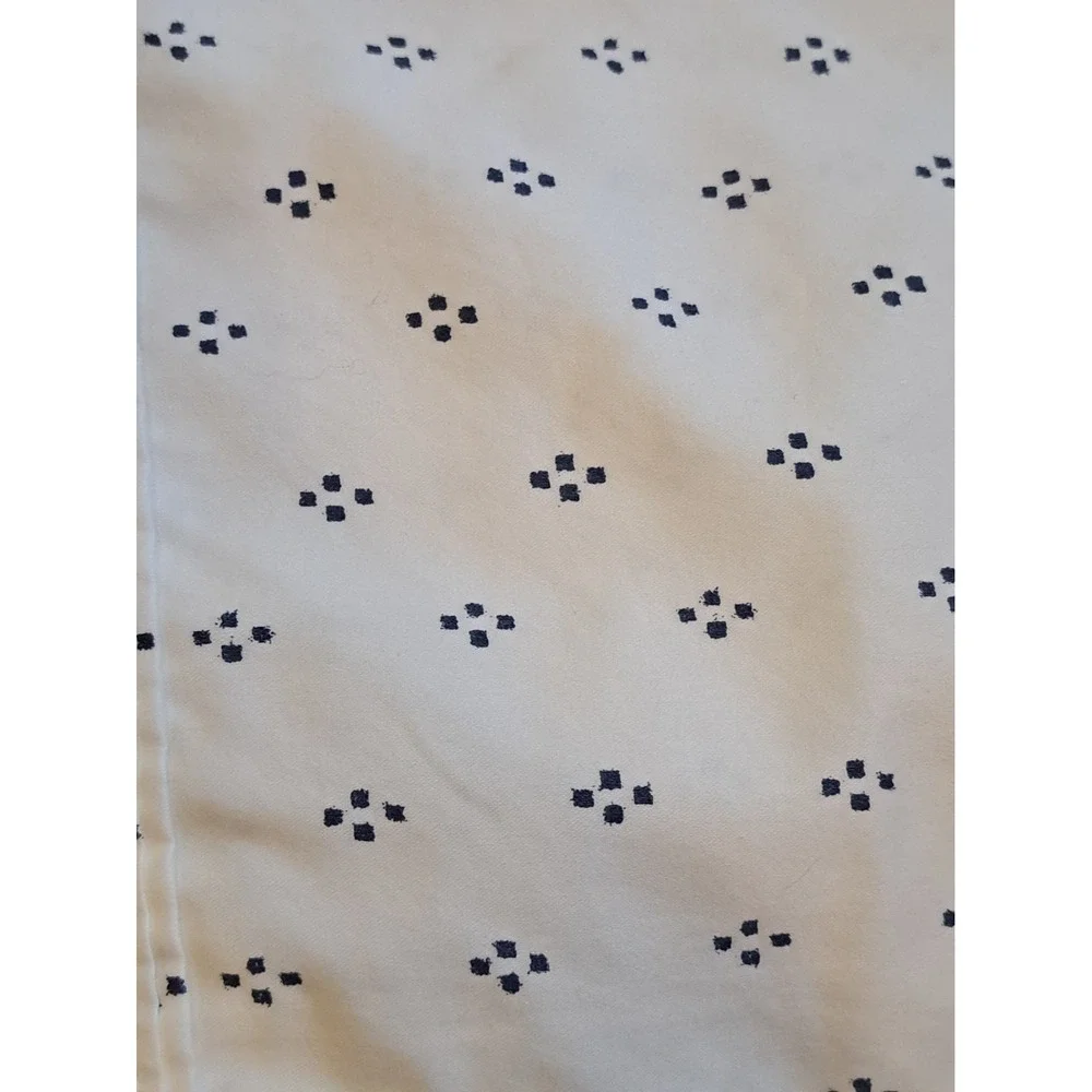 Threshold Queen Cotton Sheet Set Fitted Sheet Pillowcase Deep Pocket White NWOT